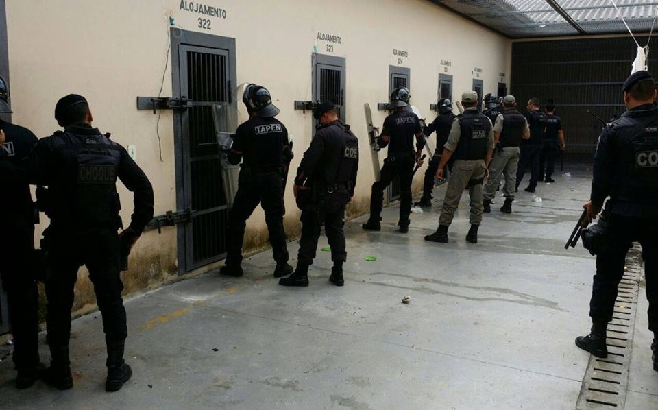 Celulares apreendidos em presídio de CZS contêm fotos e ameaças de morte a agentes penitenciários