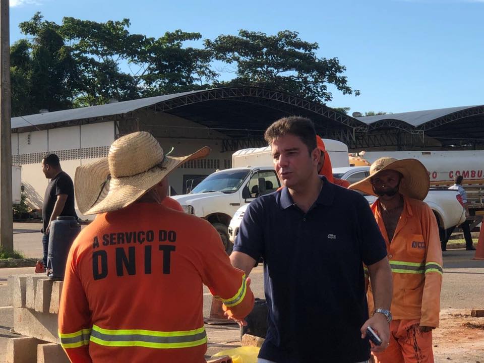 Gladson acompanha obras do DNIT no Alto Acre e anuncia restauração das BR´s 317 e 364