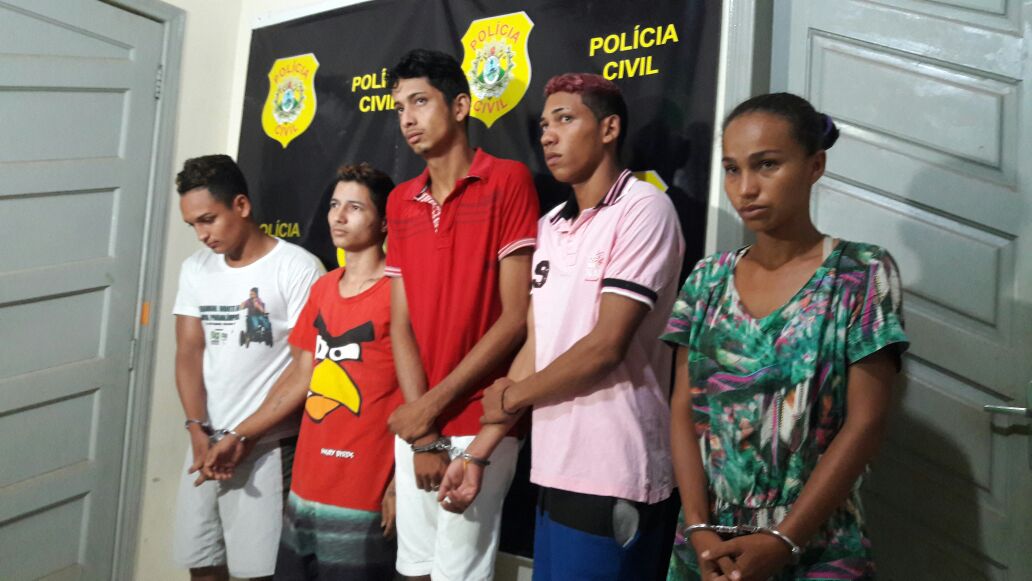 Polícia Civil prende cinco pessoas suspeitas de cometerem latrocínio em zona rural do Quinari