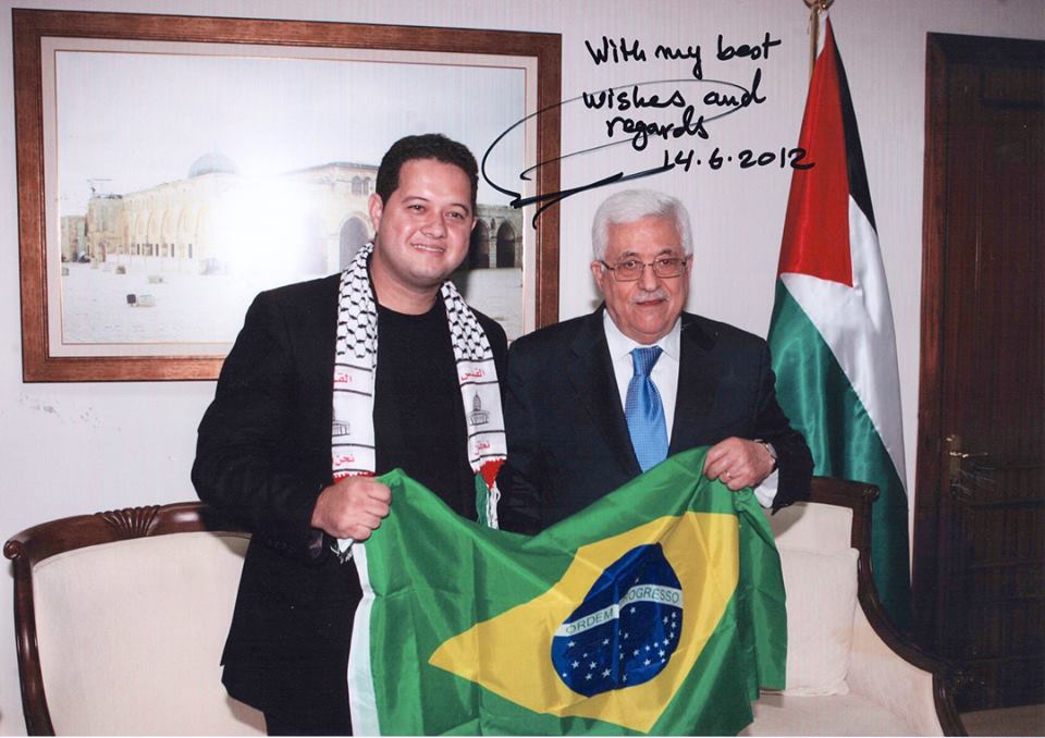 Acreano conta experiência na Palestina e como foi recebido pelo presidente daquele país