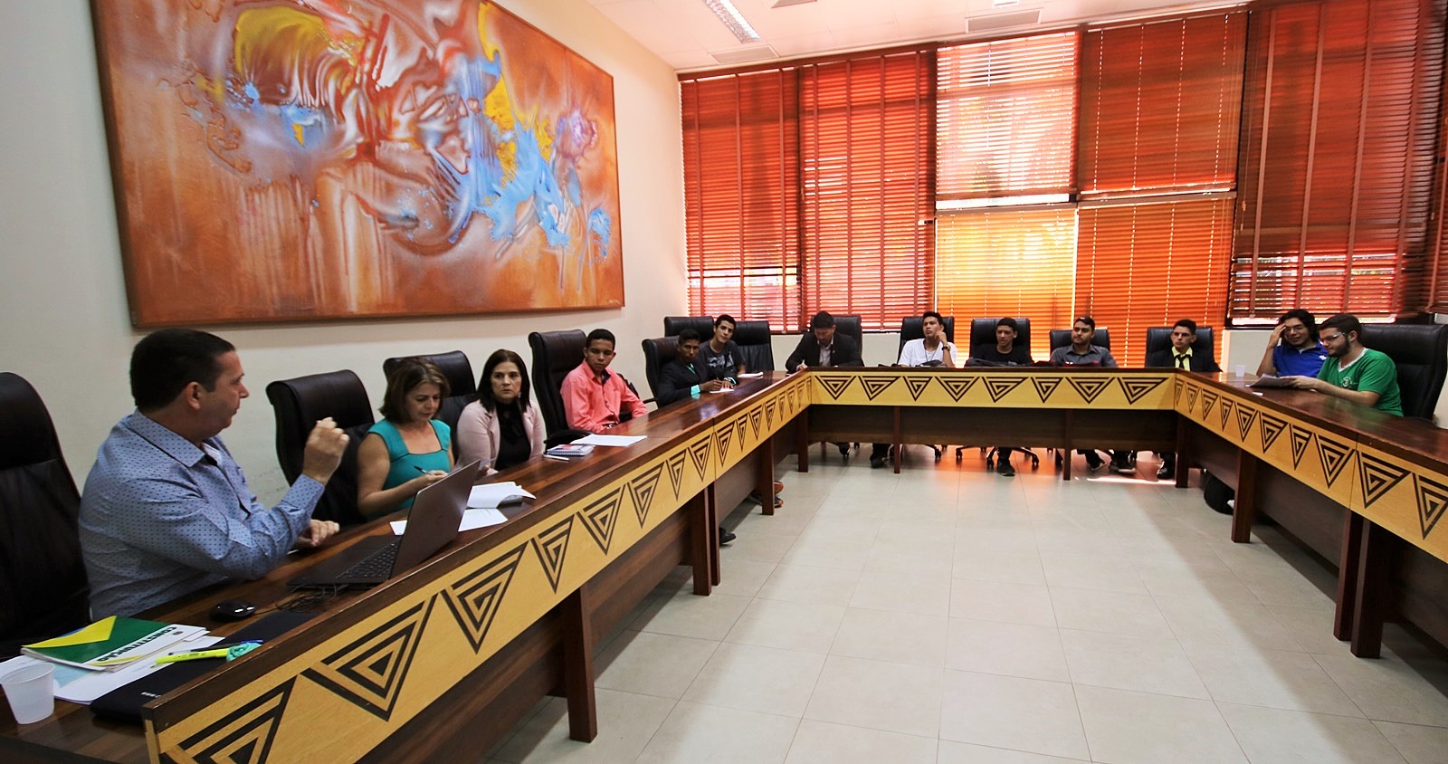 Na Aleac, Jovens Parlamentares aprendem sobre processo de discussão de projetos e Regimento