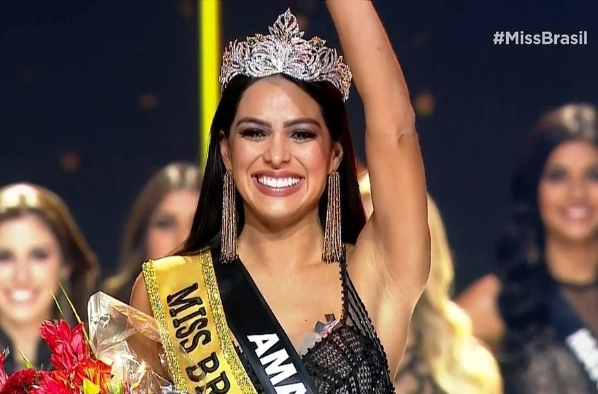 Jornalista e apresentadora de TV amazonense ganha o título Miss Brasil 2018