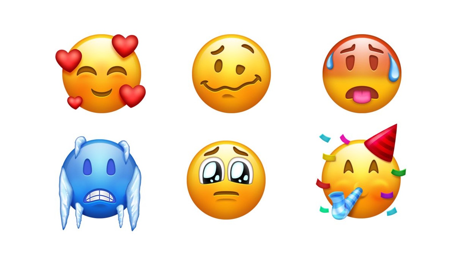 62 novos emojis chegam em breve; conheça todas as ‘carinhas’