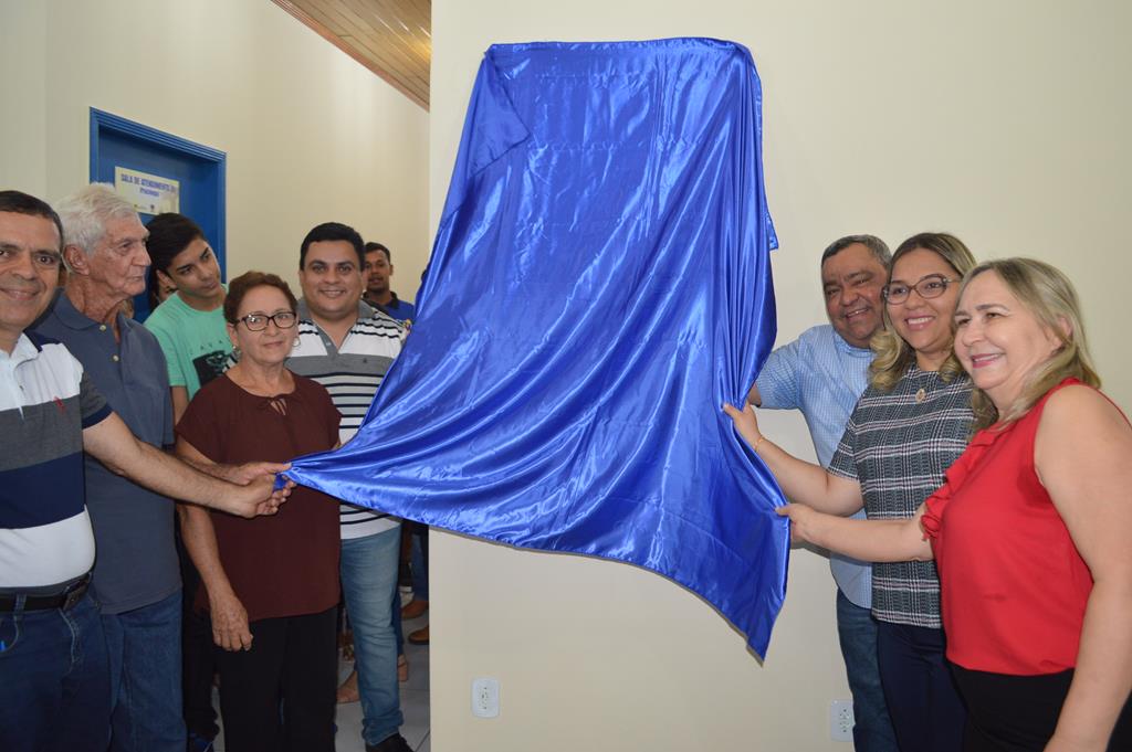 Prefeitura inaugura nova sede do CRAS e homenageia o servidor Manoel Sobral Pinheiro Gonçalves