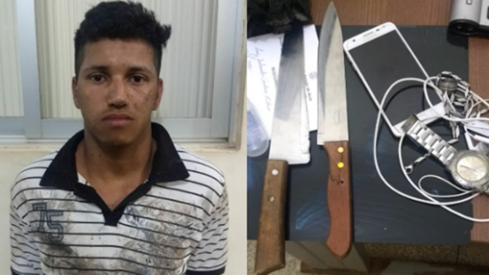Polícia prende homem e apreende menor acusados de assaltos no Parque da Maternidade