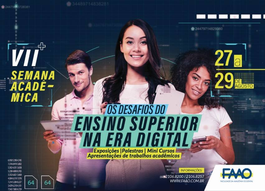 FAAO dá início a VII Semana Acadêmica com minicursos e oficinas nesta segunda-feira