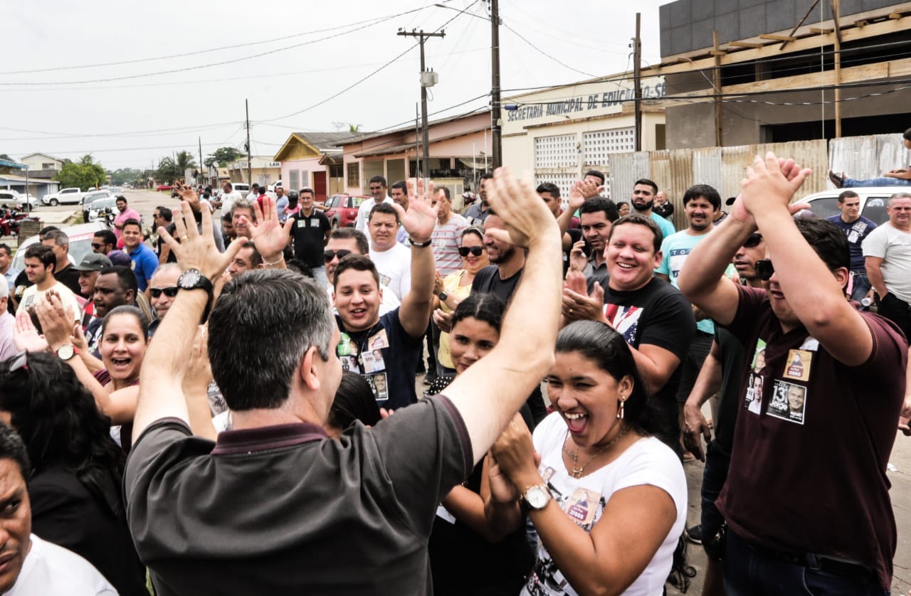 Marcus Alexandre inaugura comitês da FPA em Manoel Urbano e Sena Madureira