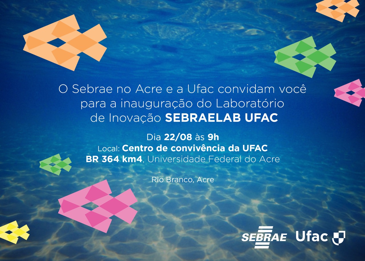 Sebrae e Ufac inauguram laboratório de startups na próxima quarta-feira