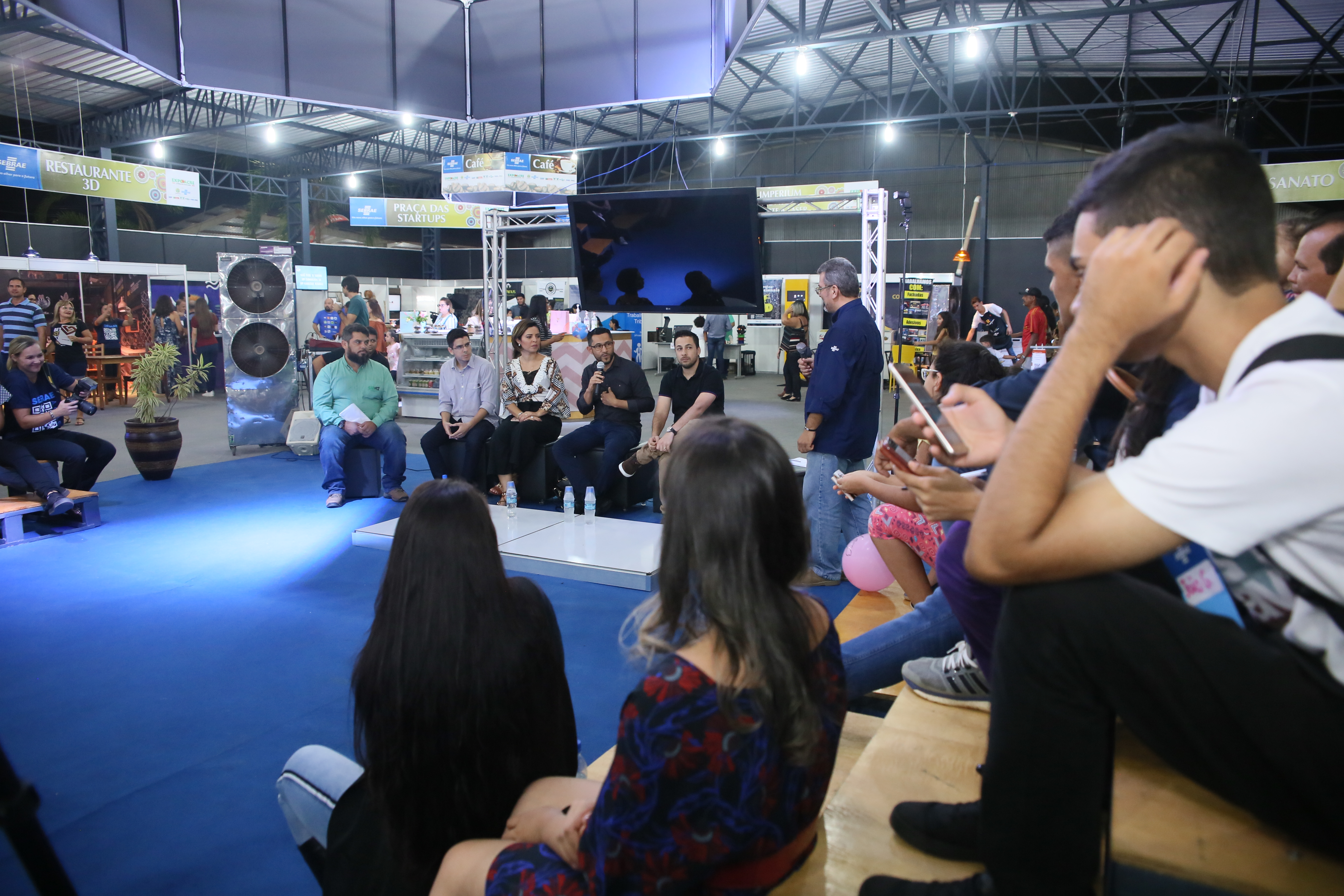 Programa de auditório na Expoacre promove troca de experiências em negócios