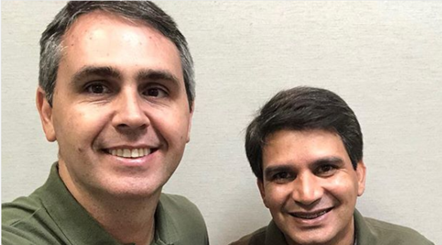 Alexandre e seu vice, Emylson Farias, ainda não tiveram registros deferidos pela Justiça Eleitoral