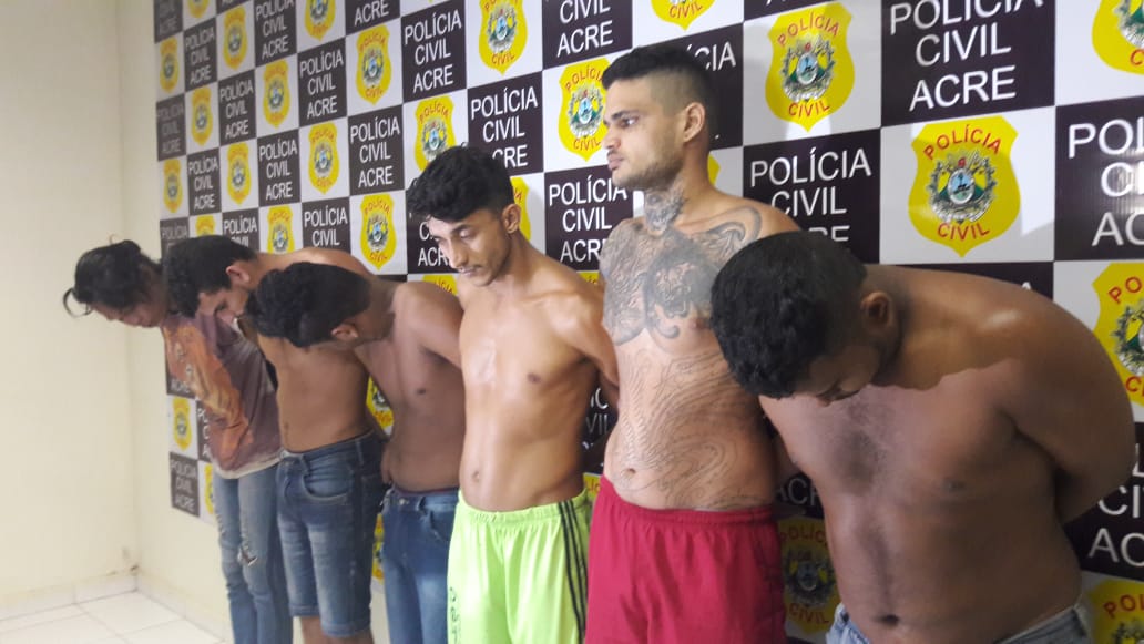 Polícia cumpre mandados de prisão em Rio Branco e prende sete por tráfico e associação criminosa