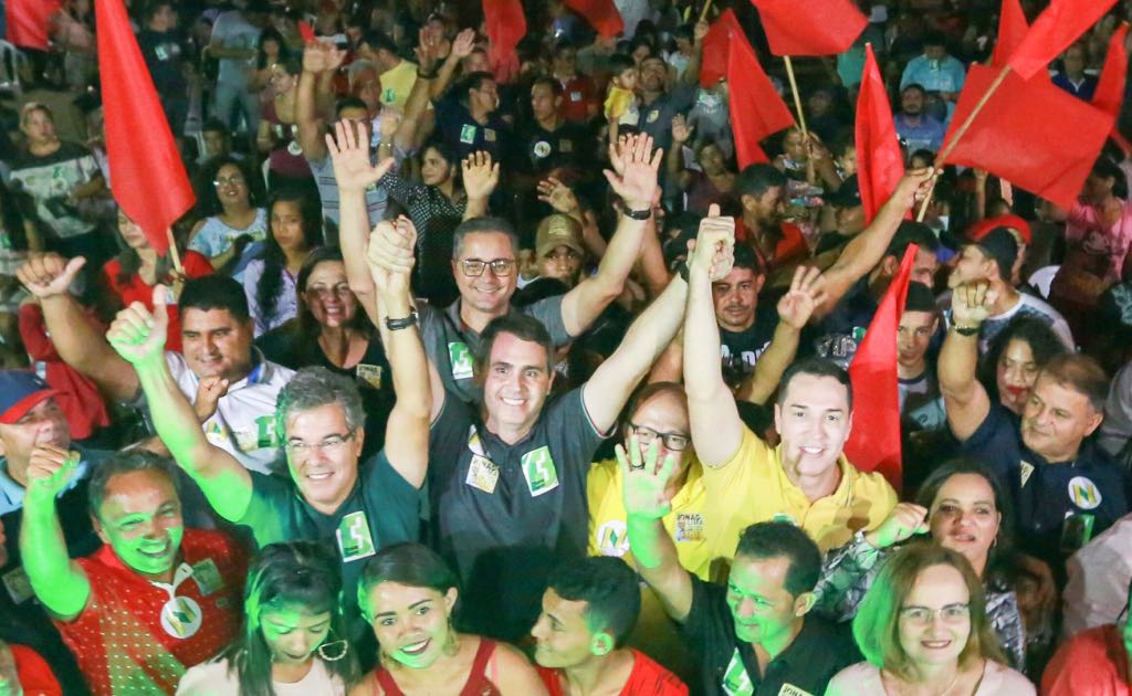 Ao lado de Ney Amorim e Jorge Viana, Marcus Alexandre lança campanha em Mâncio Lima
