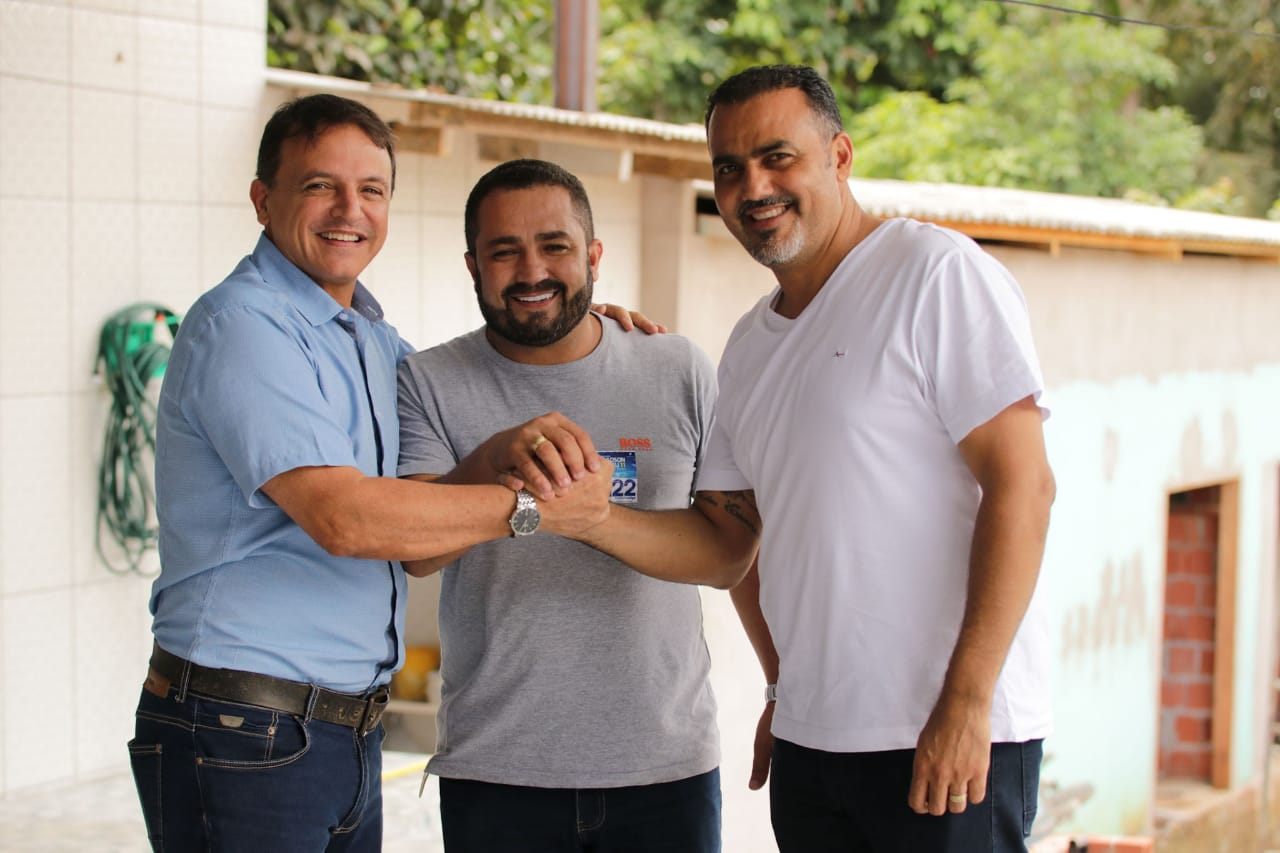 Ilderley Cordeiro e Toinha Vieira reafirmam apoio à candidatura de Marcio Bittar ao Senado