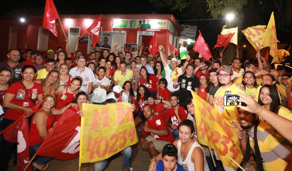 Candidato Marcus Alexandre inaugura comitês de campanha no interior