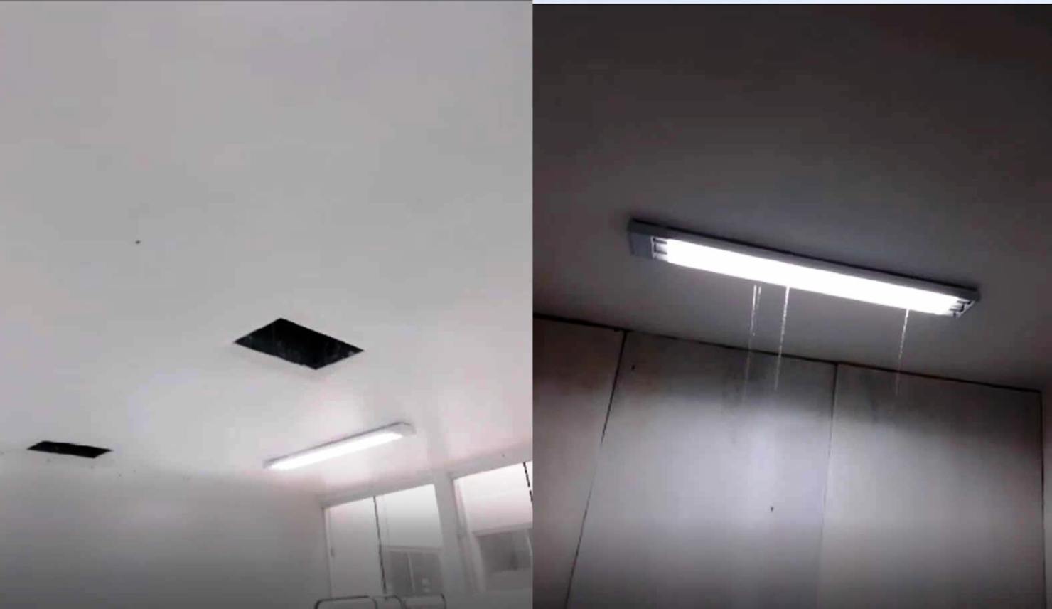 No hospital de Brasiléia chove mais dentro do que fora, denunciam enfermeiros