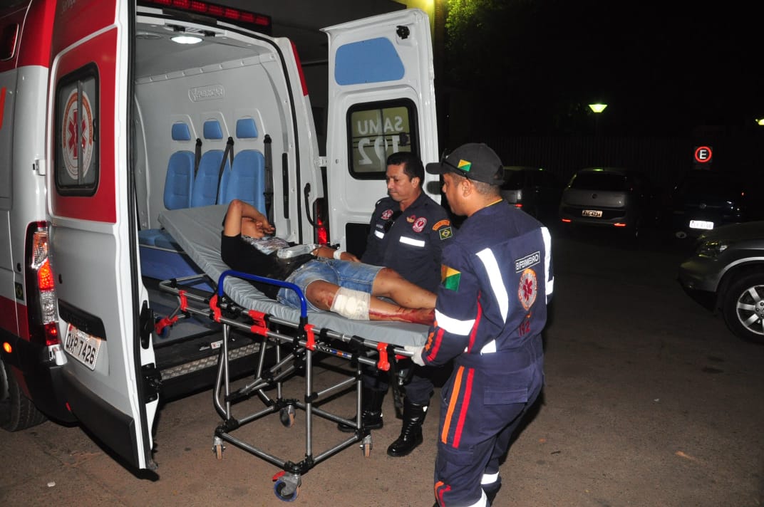 Dupla de moto fere dois a tiros no Conjunto Novo Esperança, em Rio Branco