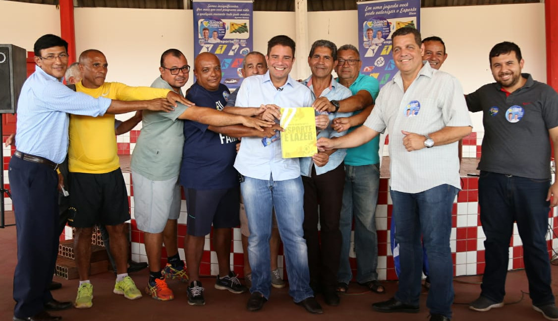 Gladson e Rocha destacam investimentos no setor esportivo no projeto da mudança