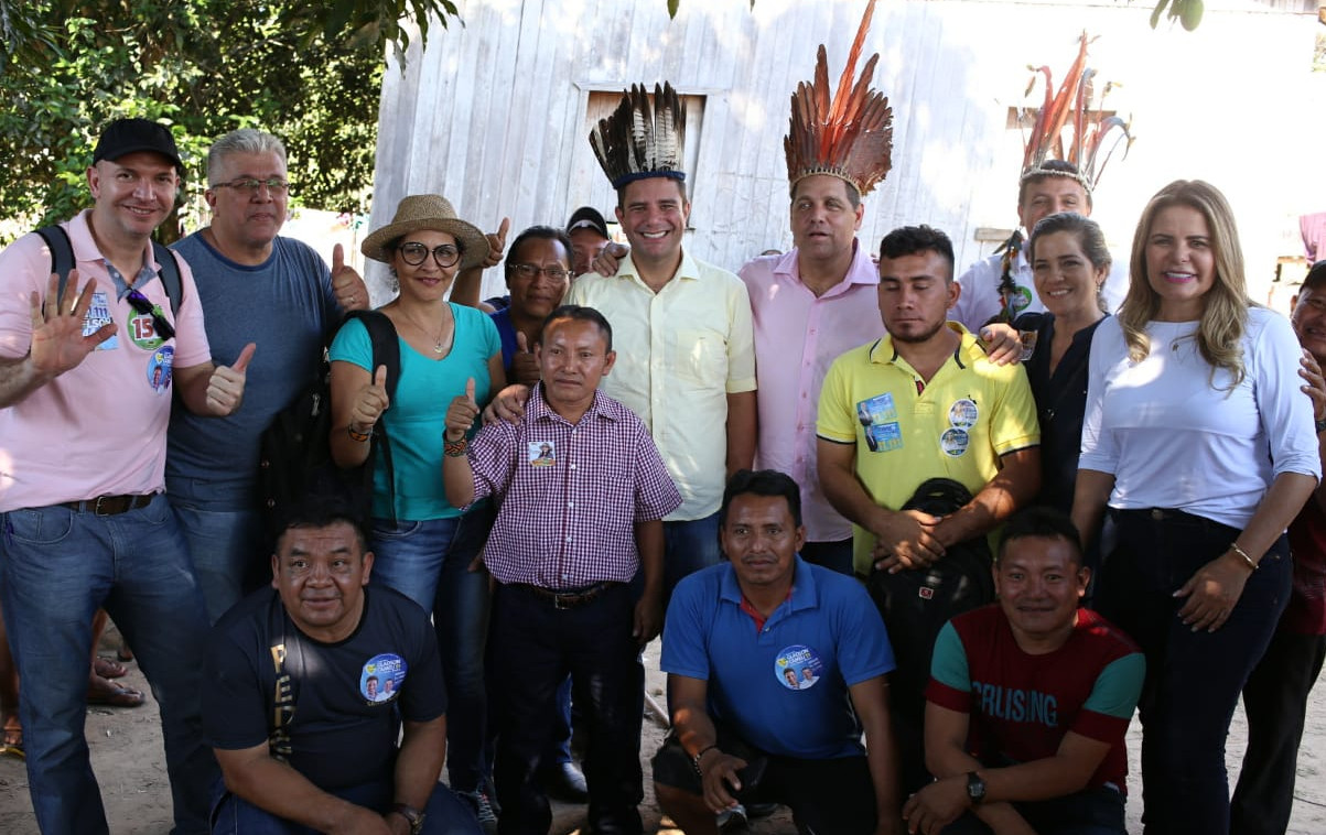 Manoel Urbano e Santa Rosa do Purus confirmam apoio a Gladson Cameli e Major Rocha