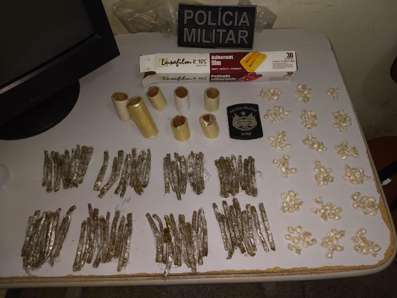 Menor é apreendido em flagrante por trafico de drogas no Segundo Distrito da Capital