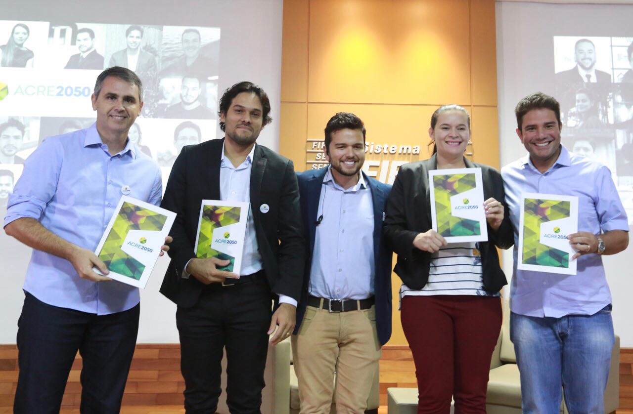 Candidato do PT, Marcus Alexandre participa do Fórum Acre 2050 na noite de terça-feira