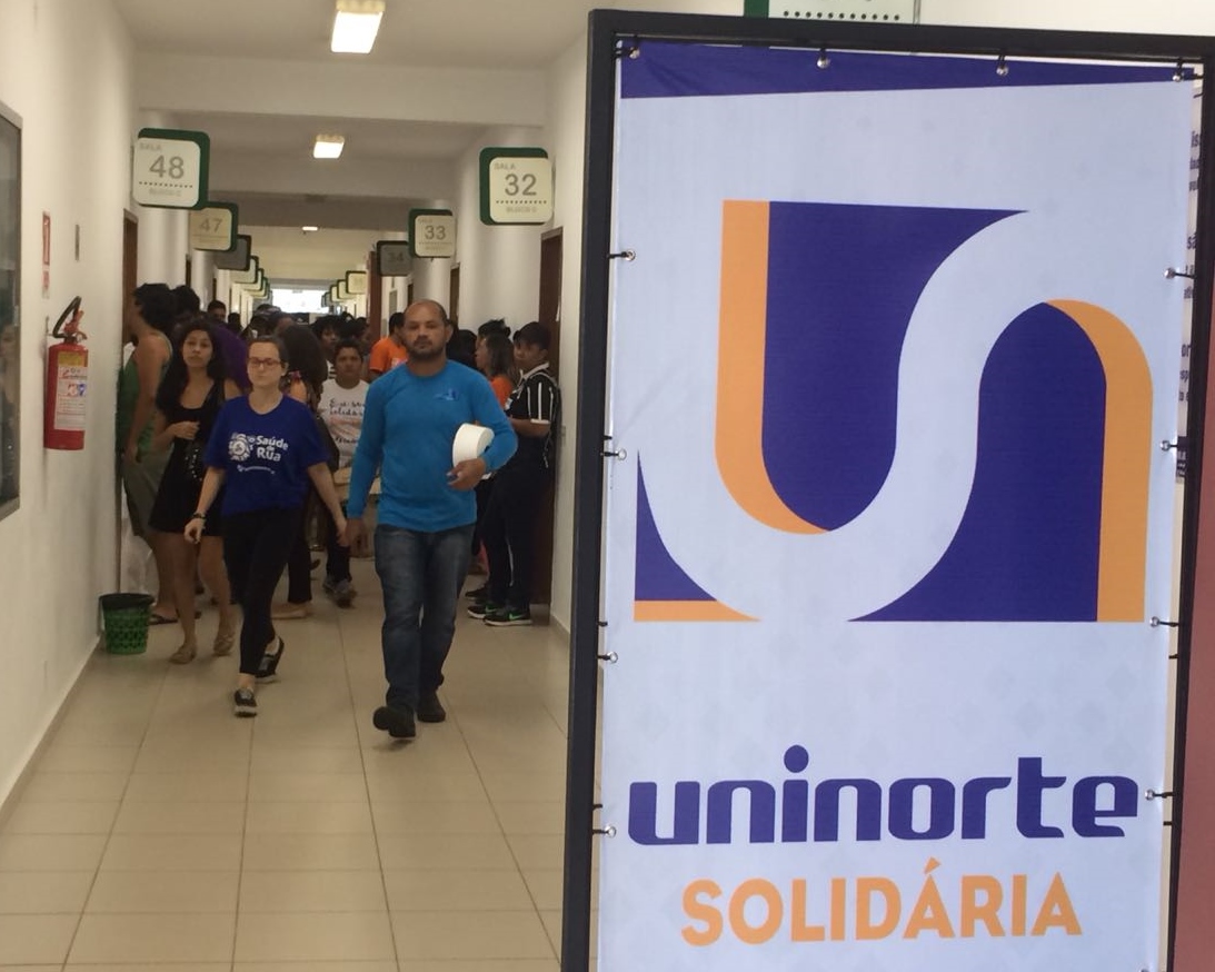 Projeto Saúde de Rua na Uninorte oferece serviços gratuitos à comunidade; confira