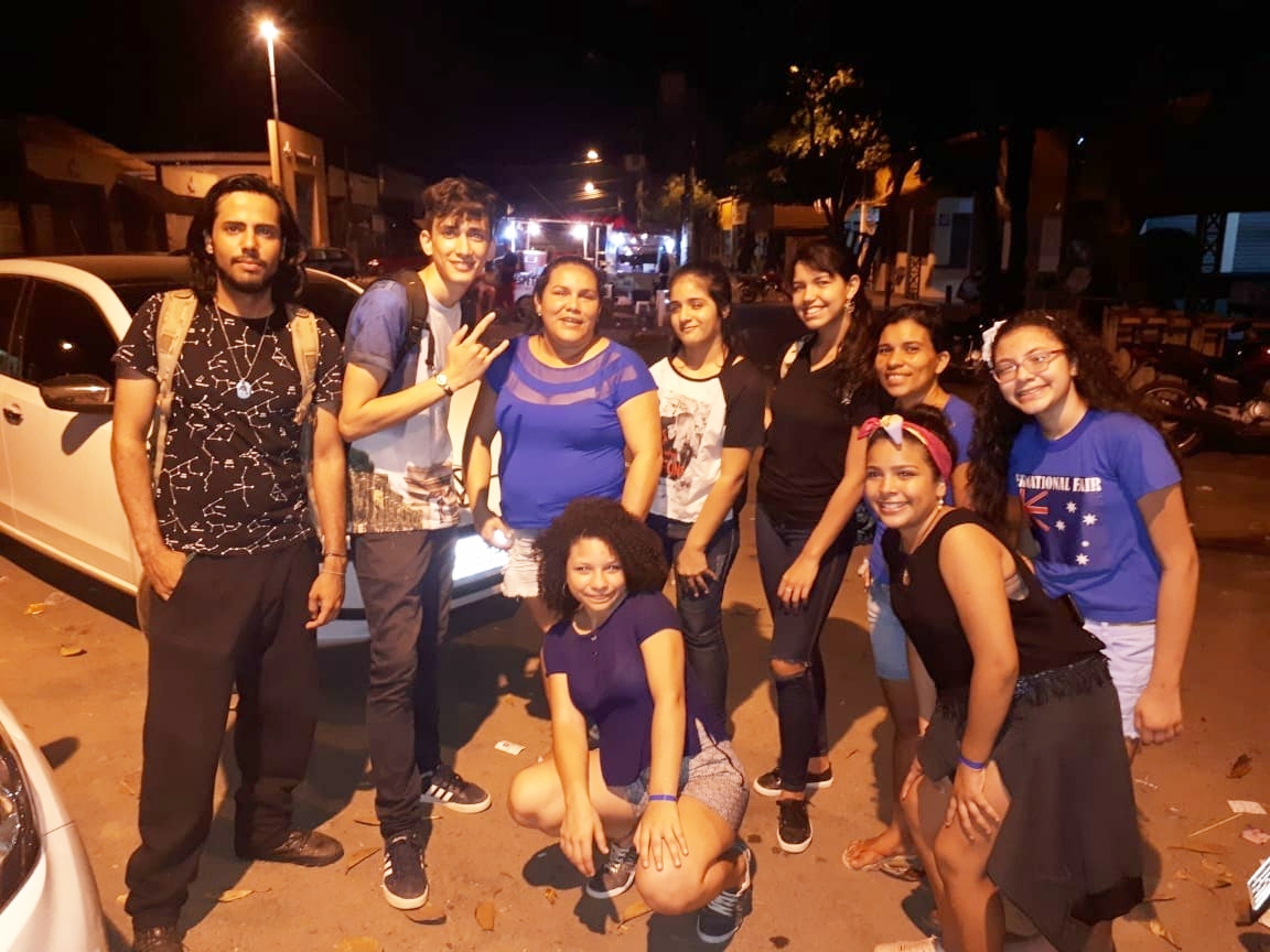 Alunos do Colégio Acreano realizam atividade sociais durante Gincana das Cores