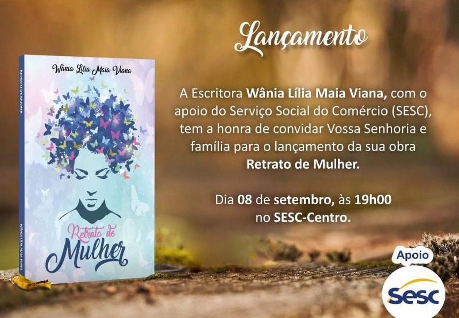Em Rio Branco, ex-delegada da DEAM lança livro de poesias sobre violência contra a mulher