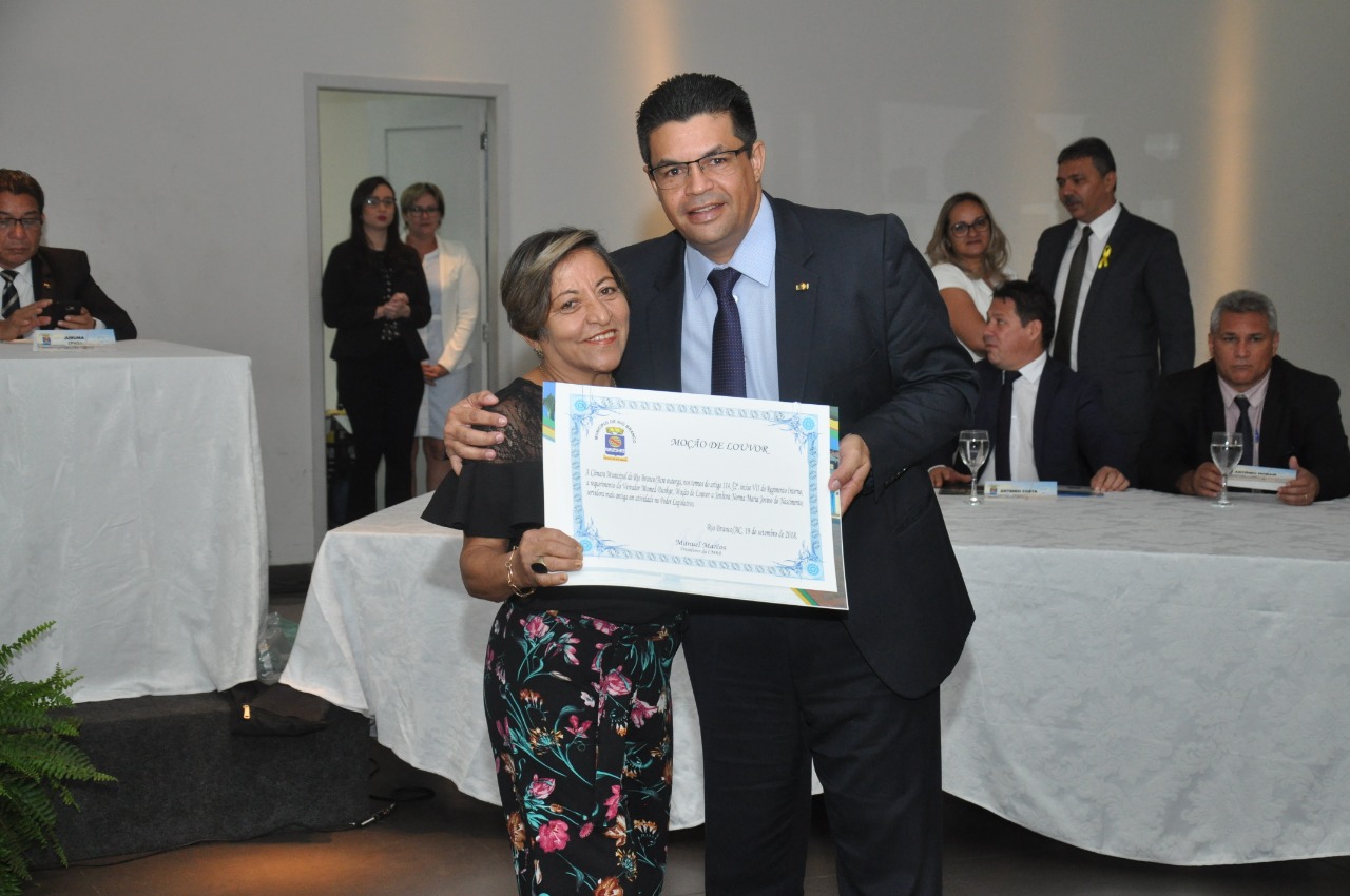 Câmara de Rio Branco realiza Sessão Solene pelos 55 anos da instituição
