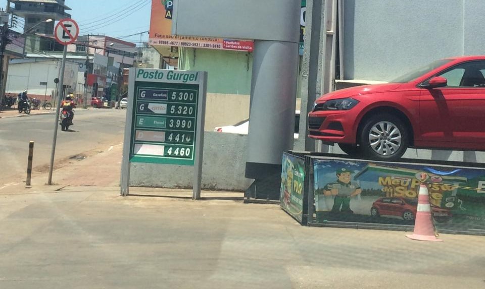 Gasolina registra quarta semana de aumento e preços chegam até R$5,38 em Rio Branco