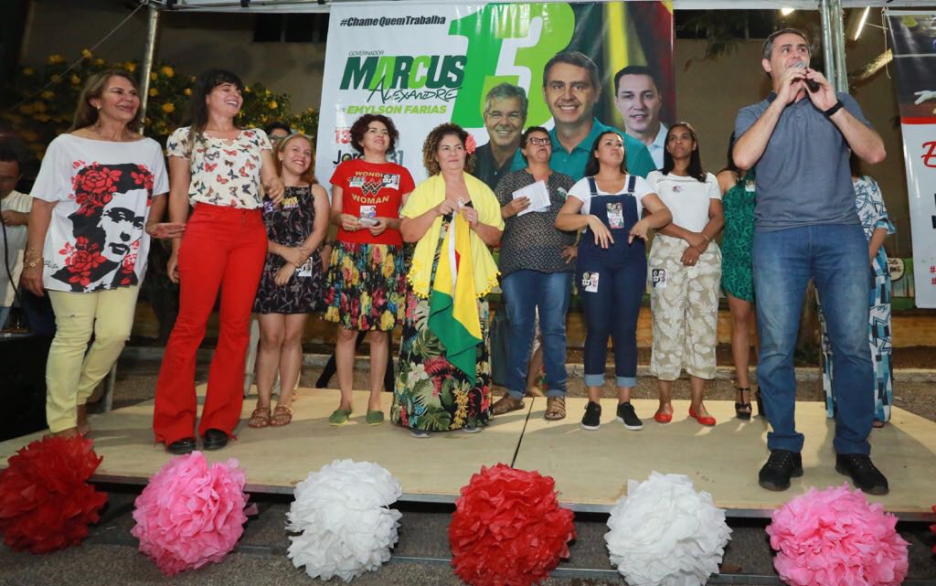 Em inauguração de novo espaço, mulheres declaram: “estamos juntas com Marcus Alexandre”