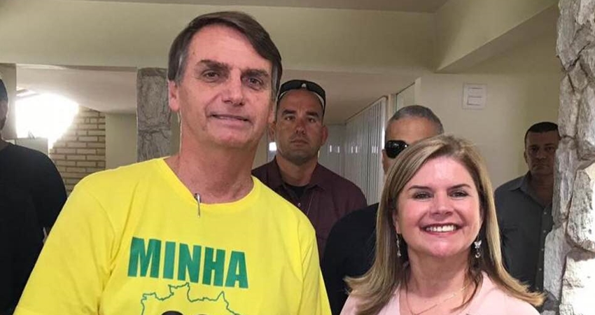 Prefeita de Tarauacá se junta a caravana em visita a Jair Bolsonaro e reitera apoio ao candidato