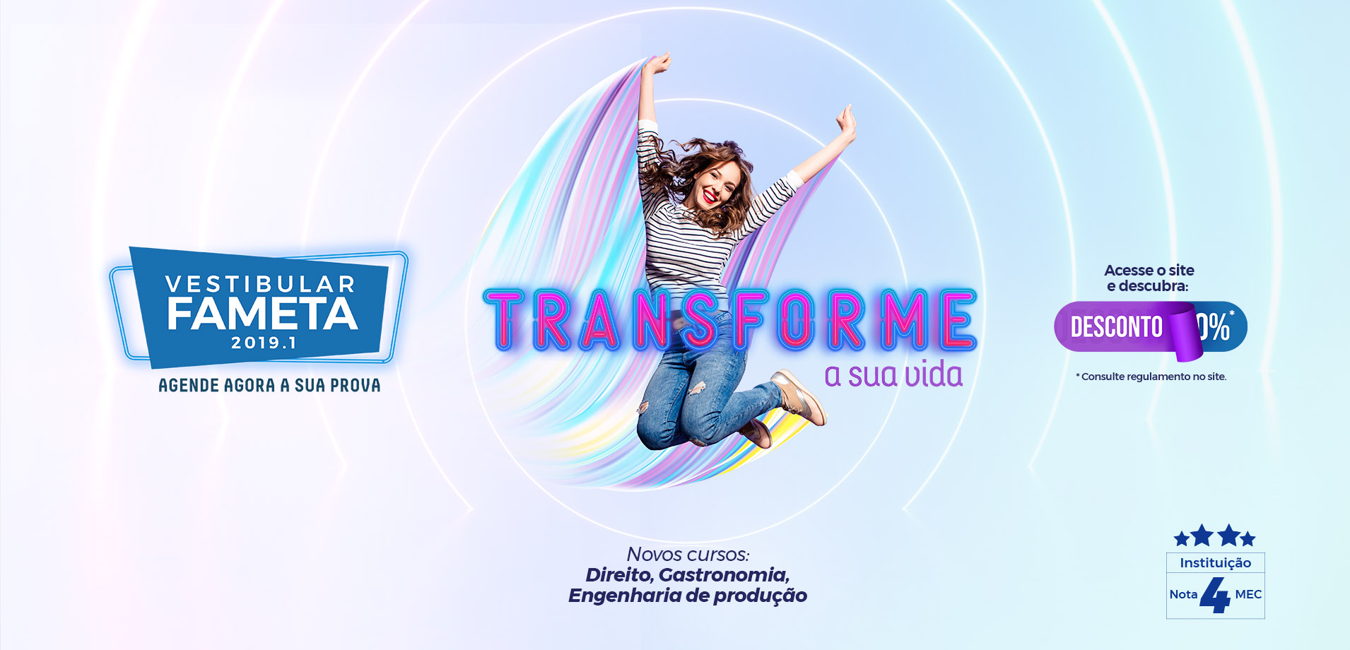 Fameta oferece facilidades e descontos para quem quer cursar o nível superior