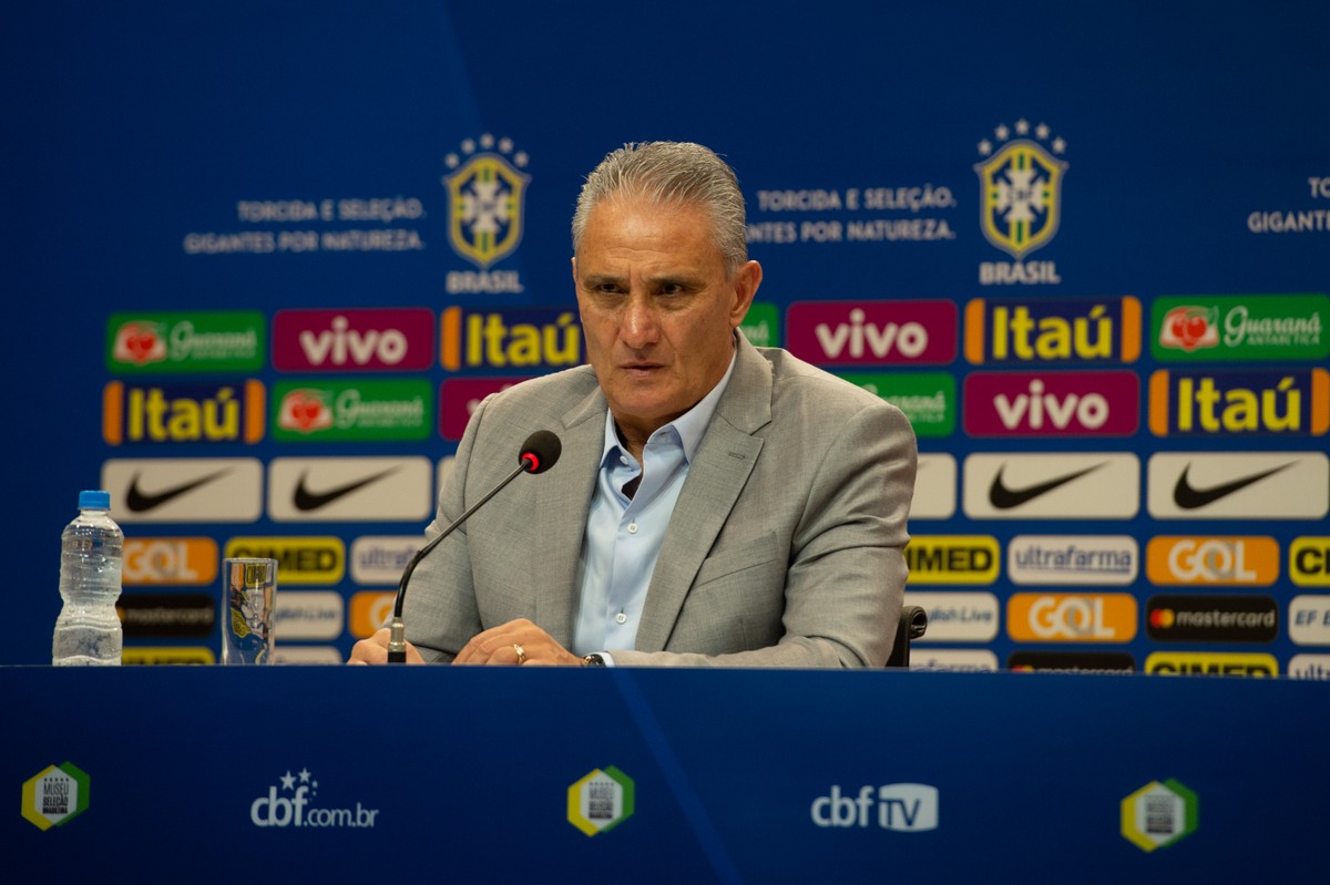 Tite revela Walace como titular, mas faz mistério sobre resto do time pra jogo nesta sexta