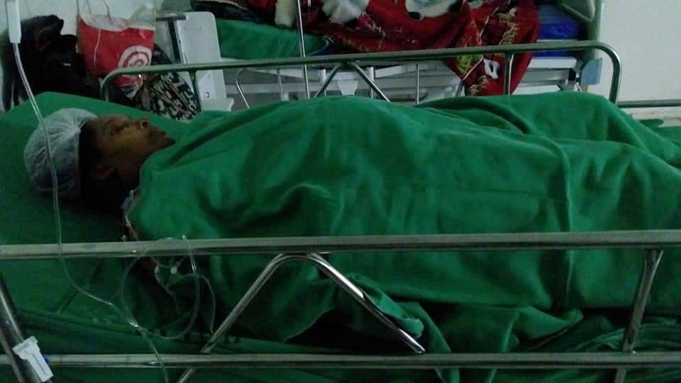 Após fogão a álcool explodir, mulher tem 80% do corpo queimado e família pede ajuda