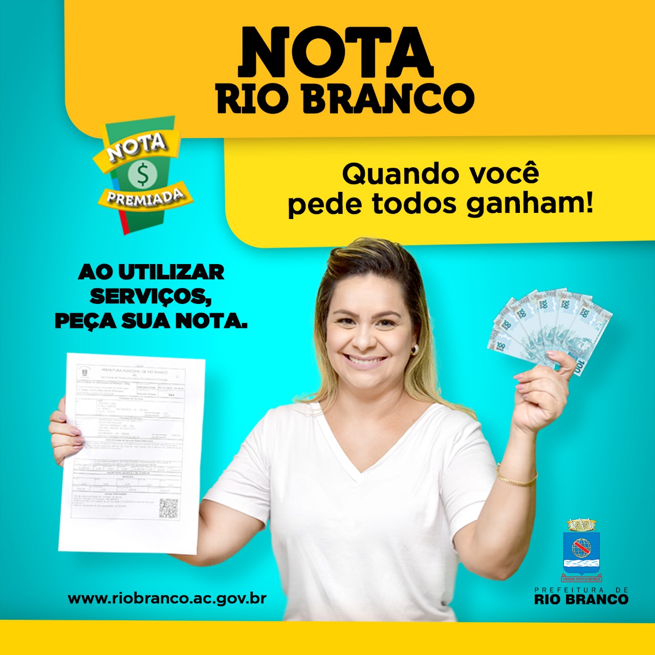 Programa Nota Premiada paga R$50 mil em prêmios no próximo dia 19 de dezembro