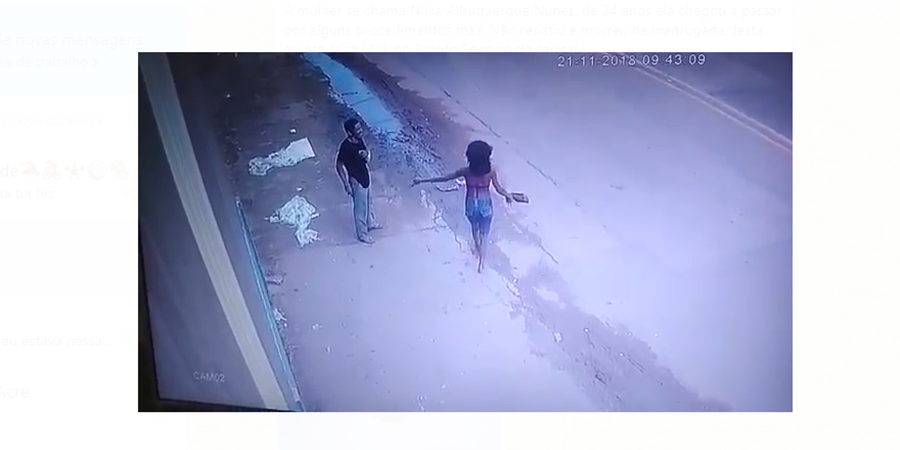 Moradora de rua, que foi esfaqueada mais de 10 vezes por companheiro, morre no Huerb