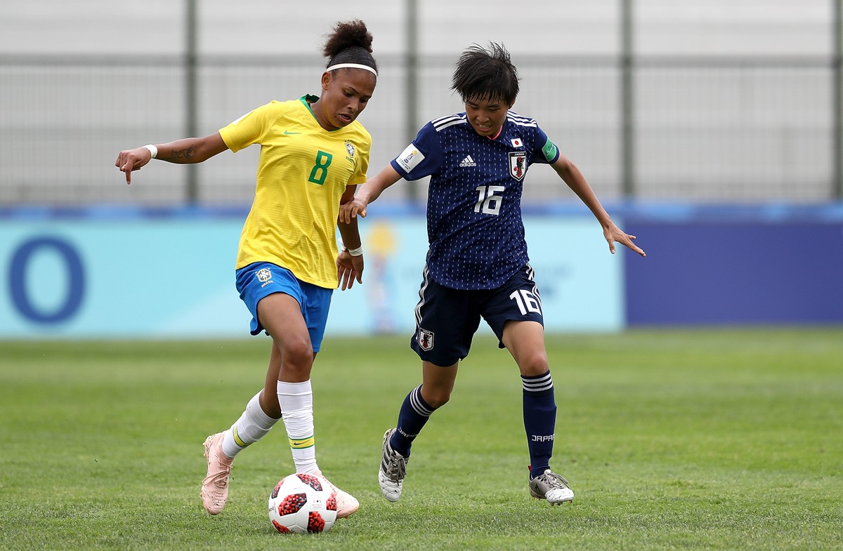 Brasil e Japão empatam sem gols na abertura da Copa do Mundo feminina sub-17