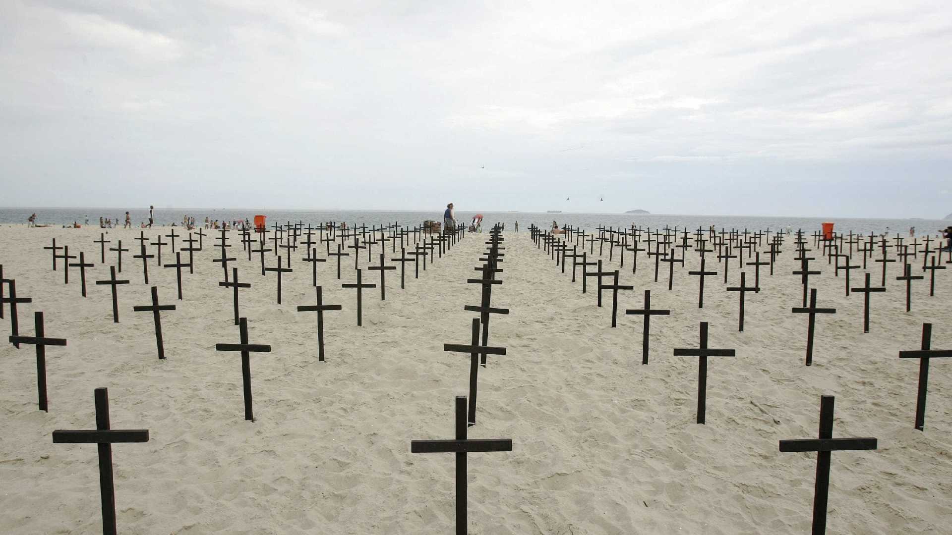 Brasil registra mais de 38 mil mortes violentas em nove meses