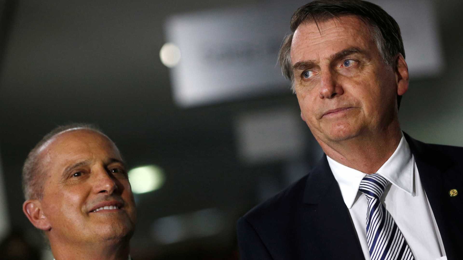 Bolsonaro sobre Onyx: ‘Não daria conta do recado’