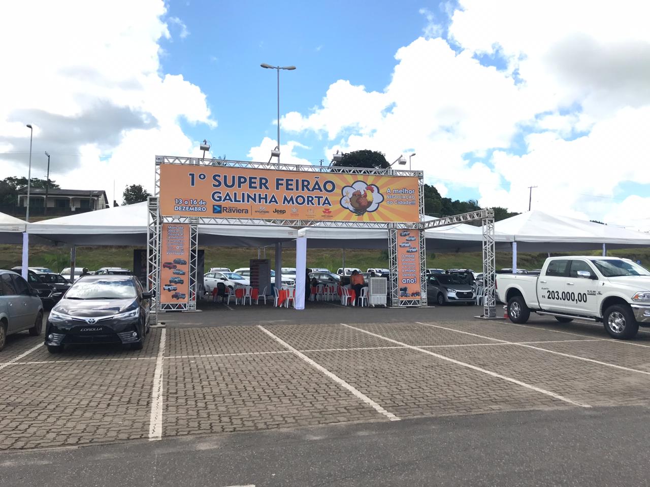 Grupo Raviera promove 1º Feirão Galinha Morta com ofertas imperdíveis de automóveis