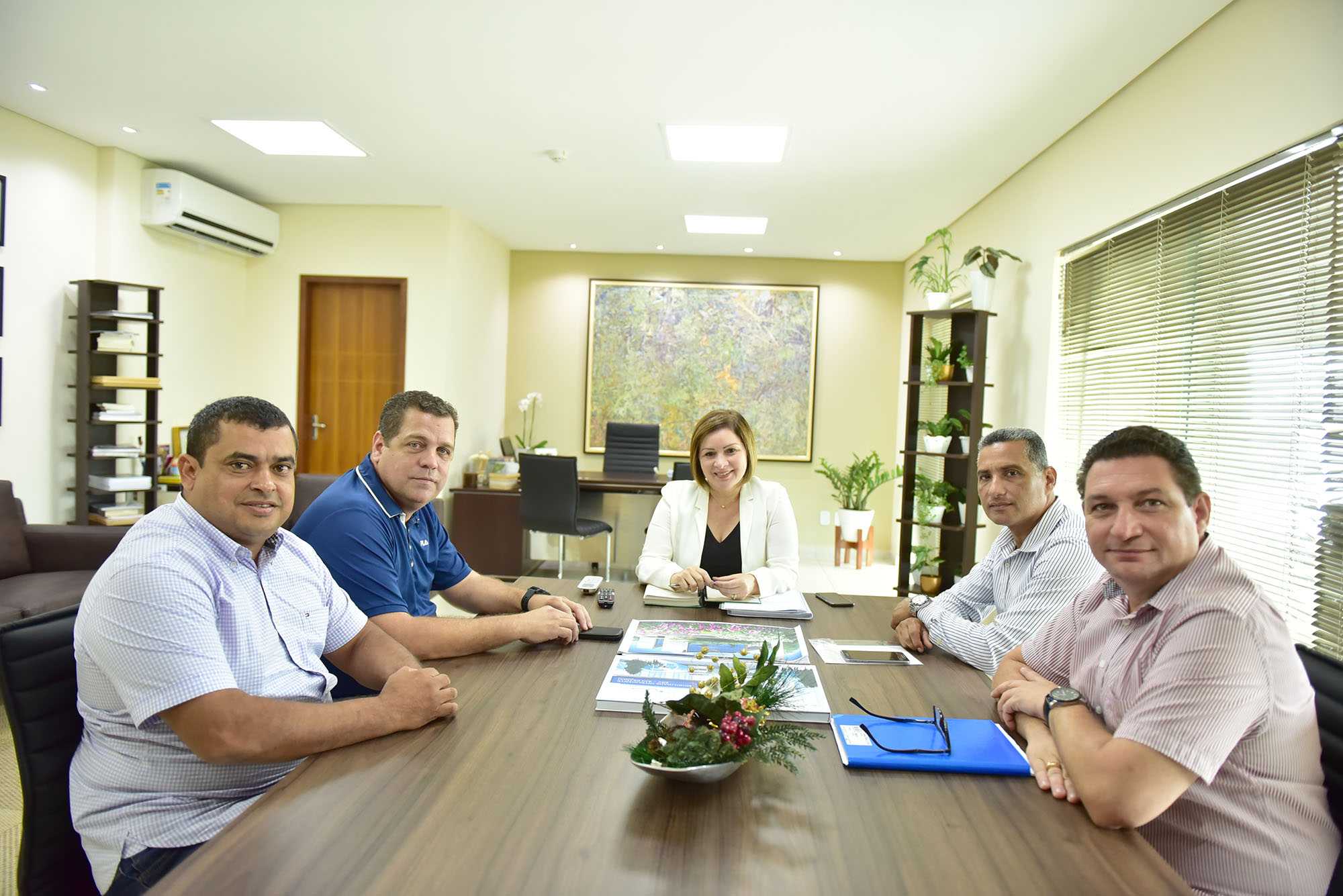 Prefeita Socorro Neri recebe visita de cortesia do vice-governador eleito Major Rocha