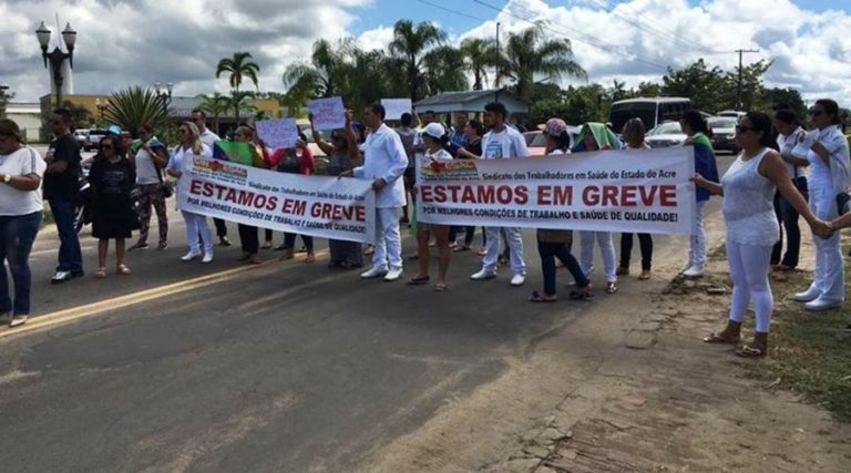 Trabalhadores da saúde confirmam greve geral para a próxima segunda-feira