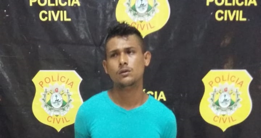 Foragido da justiça é preso acusado de roubar moto e deixar proprietário amarrado em mata