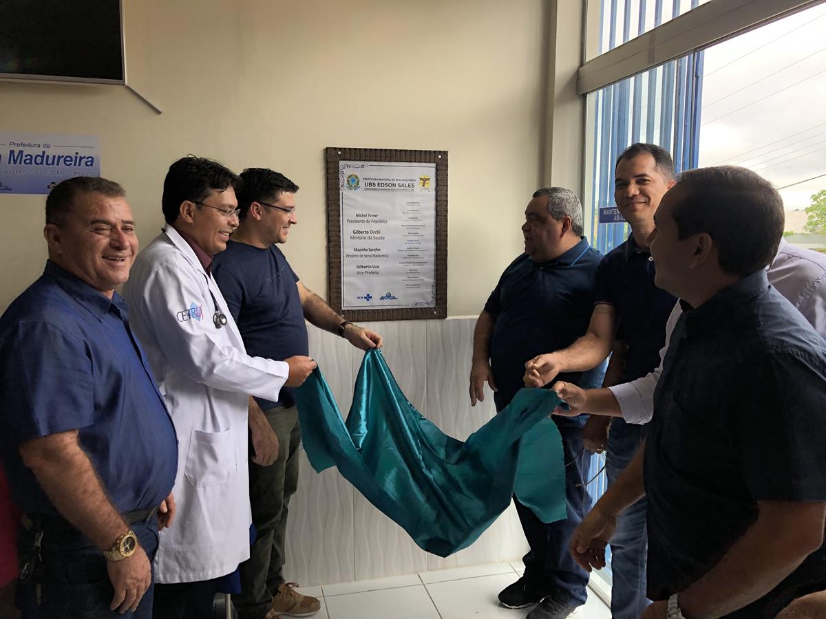 Prefeitura reinaugura Unidade Básica de Saúde Edson Sales reformada e ampliada