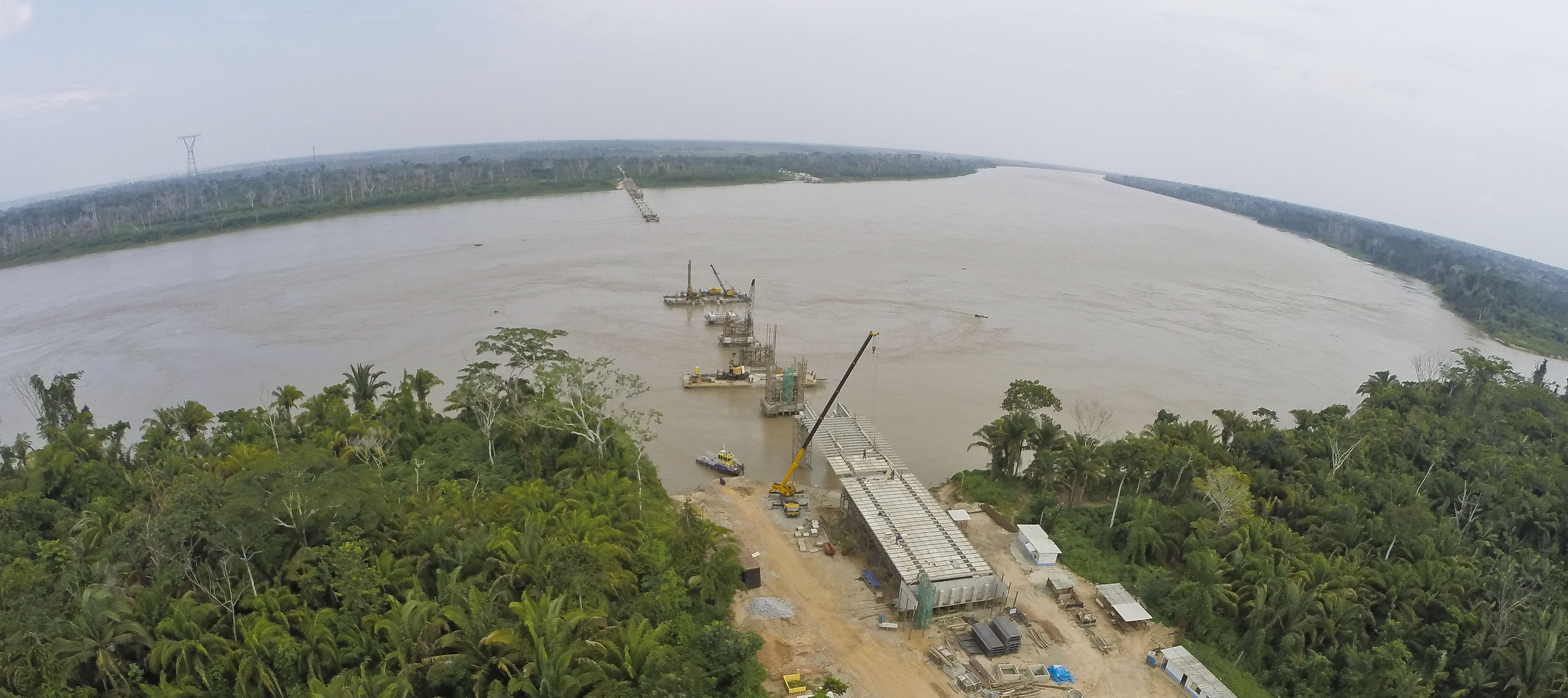 Com 85% das obras concluídas, ponte que liga Acre e Rondônia deve ser entregue em 2019