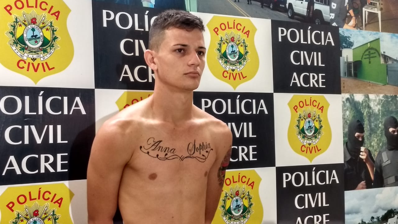 Integrante de facção criminosa, acusado de homicídio, é preso em Rio Branco
