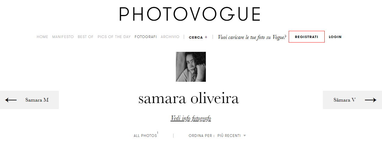 Vogue Itália seleciona trabalho de fotógrafa acreana para exibição internacional
