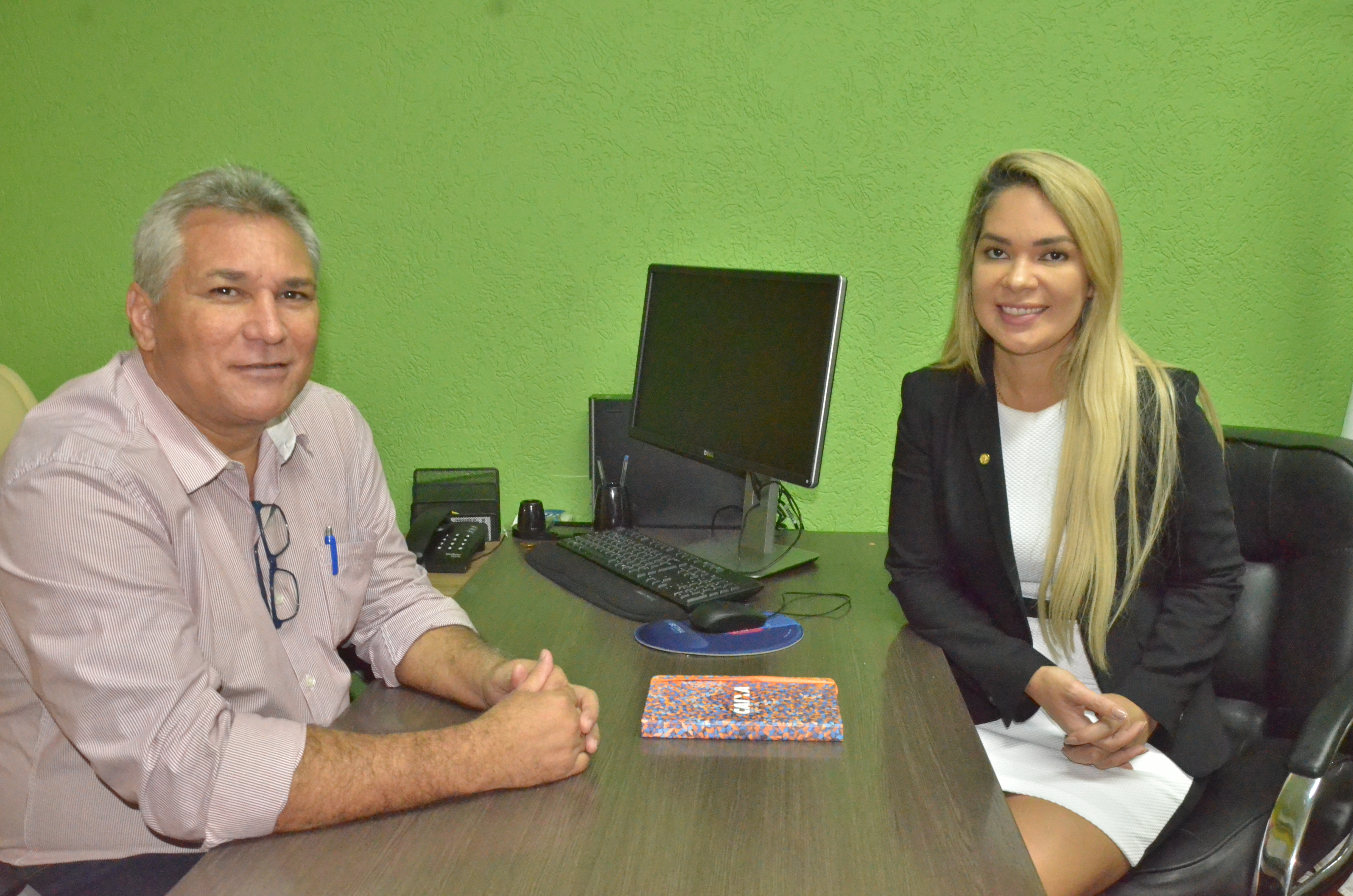 Câmara recebe visita da deputada Marfisa Galvão