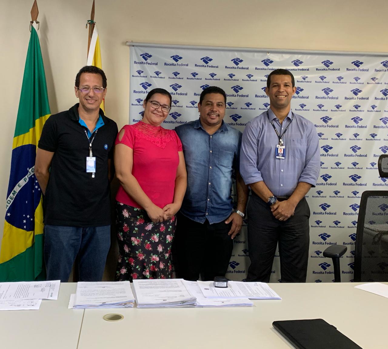 Coordenadores de Contabilidade da FAAO se reúnem com representantes da Receita Federal no Acre