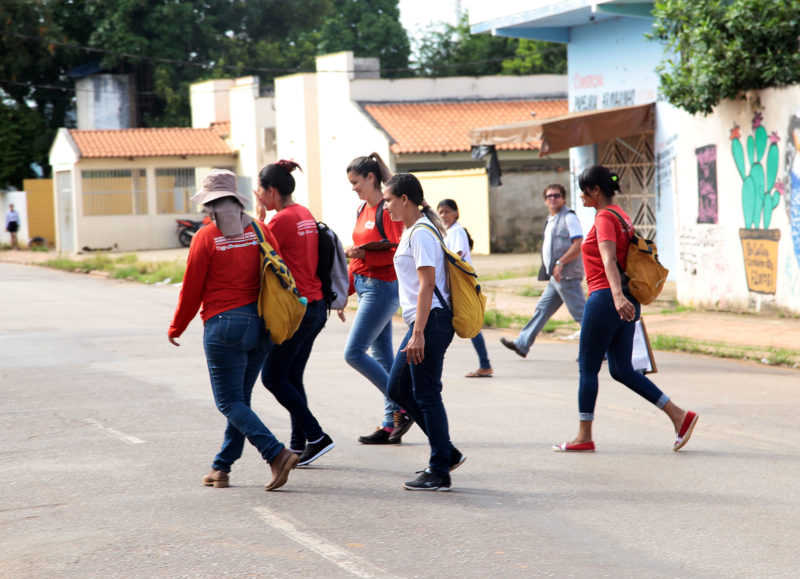 Semsa realiza arrastão contra o Aedes no bairro Cidade Nova